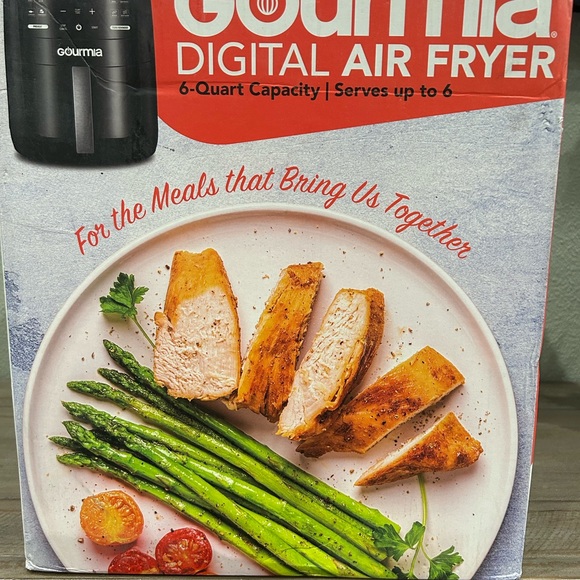 Brand New GOURMIA Digital Air Fryer 6 Quart Capacity - Picture 3 of 9